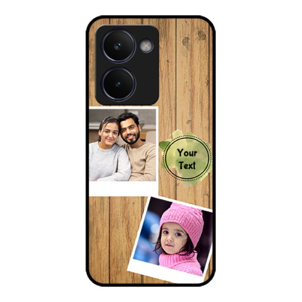Realme P3 Ultra 5G Custom Glass Phone Case - Wooden Texture Design