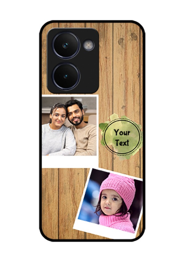 Realme P3 Ultra 5G Custom Glass Phone Case - Wooden Texture Design