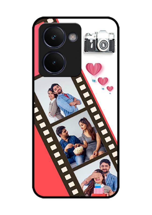 Realme P3 Ultra 5G Custom Glass Phone Case - 3 Image Holder With Film Reel