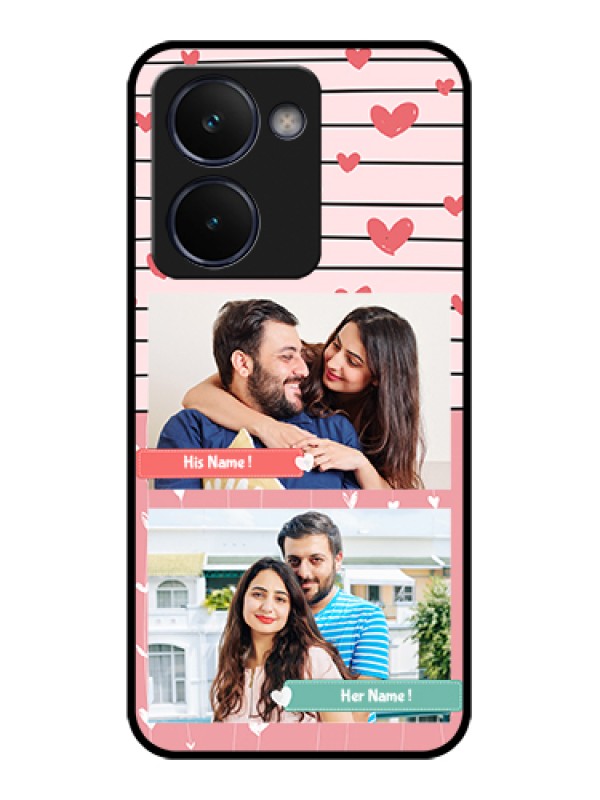 Custom Realme P3 Ultra 5G Custom Glass Phone Case - Photo With Heart Design