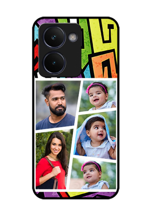 Realme P3 Ultra 5G Custom Glass Phone Case - Graffiti Pattern Design