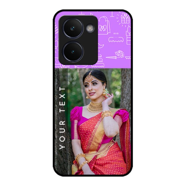 Realme P3 Ultra 5G Custom Glass Phone Case - Birthday Icons Design