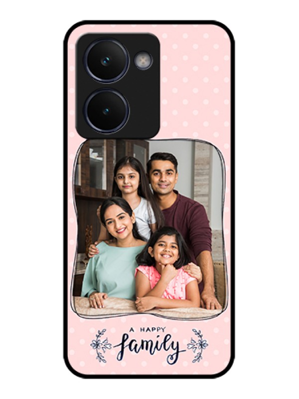 Custom Realme P3 Ultra 5G Custom Glass Phone Case - Family With Dots Design