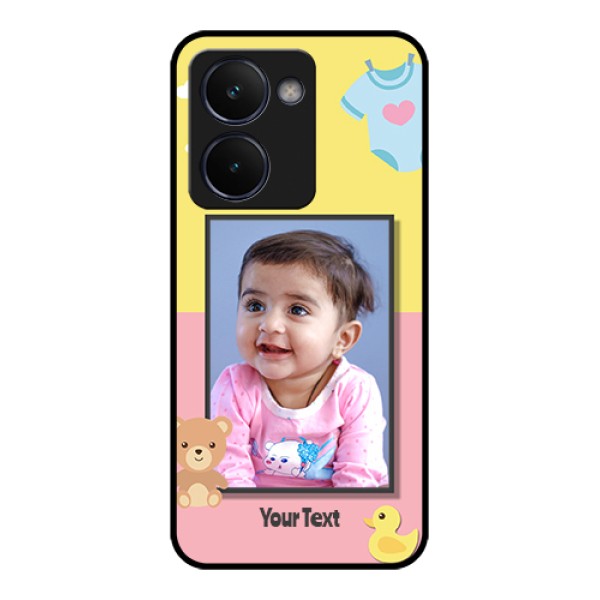 Realme P3 Ultra 5G Custom Glass Phone Case - Kids 2 Color Design
