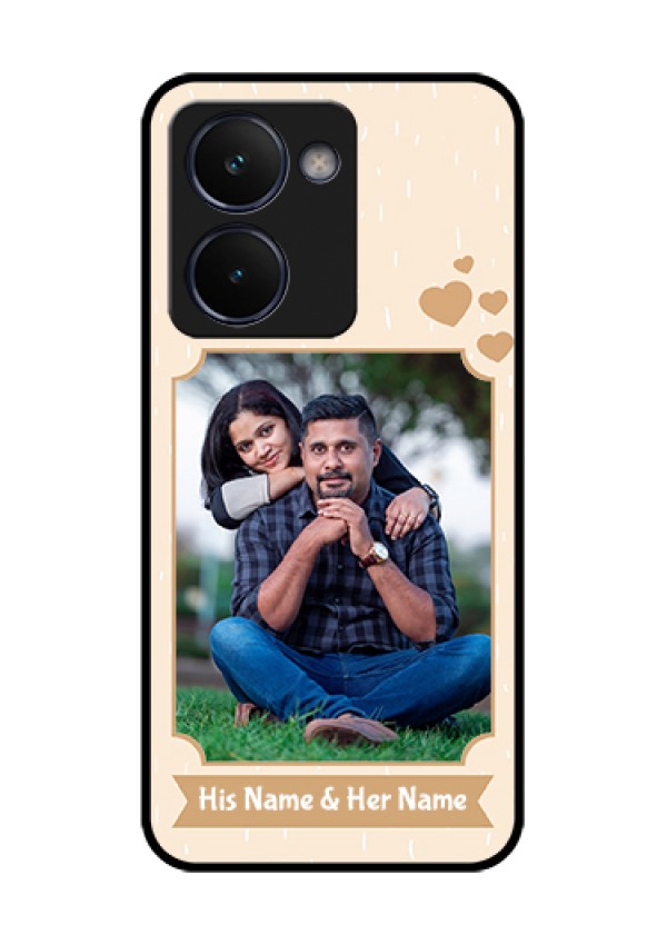 Realme P3 Ultra 5G Custom Glass Phone Case - With Confetti Love Design