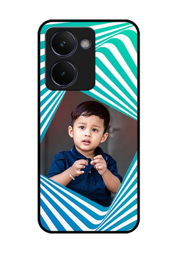 Realme P3 Ultra 5G Custom Glass Phone Case - Abstract Spiral Design