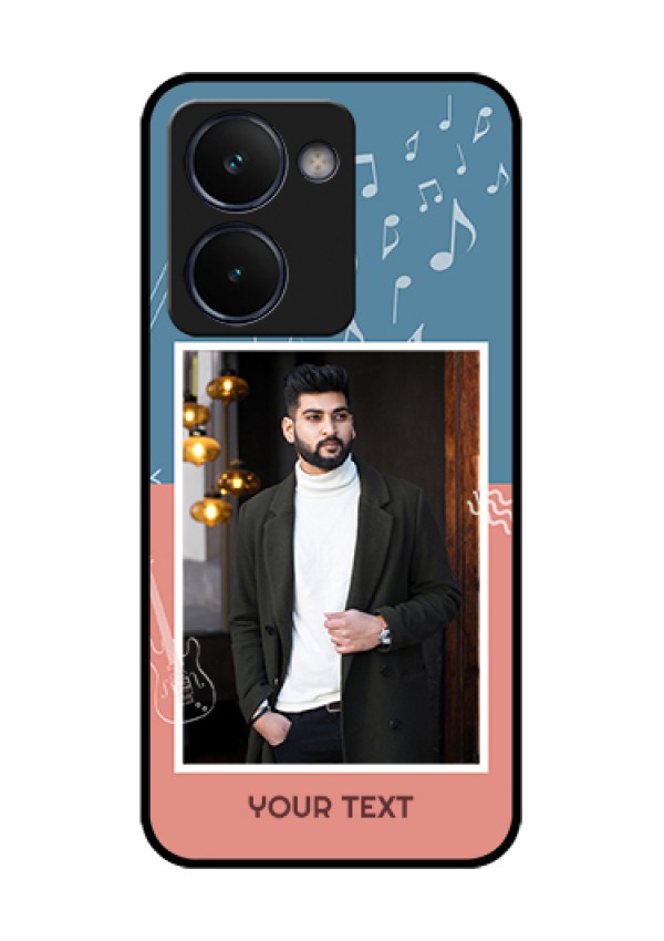 Realme P3 Ultra 5G Custom Glass Phone Case - With Color Musical Note Design