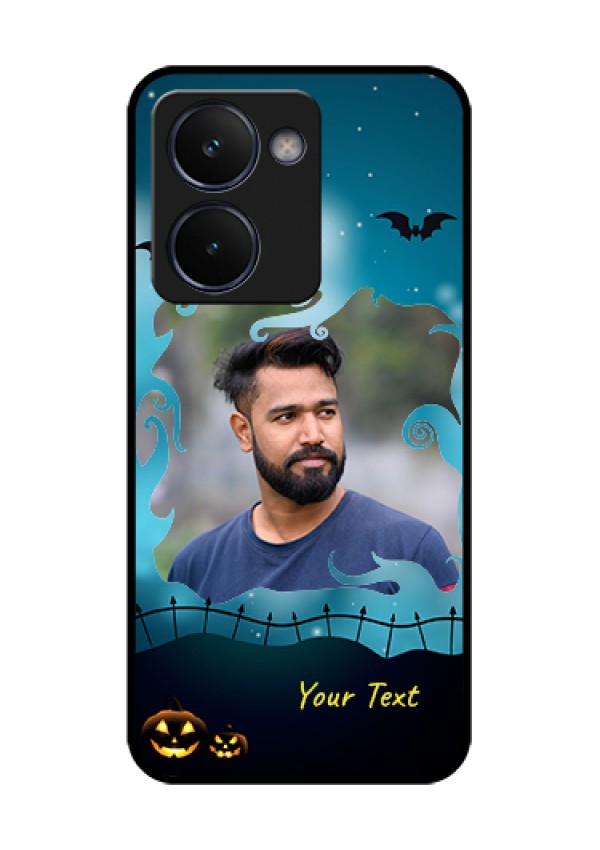 Realme P3 Ultra 5G Custom Glass Phone Case - Halloween Frame Design