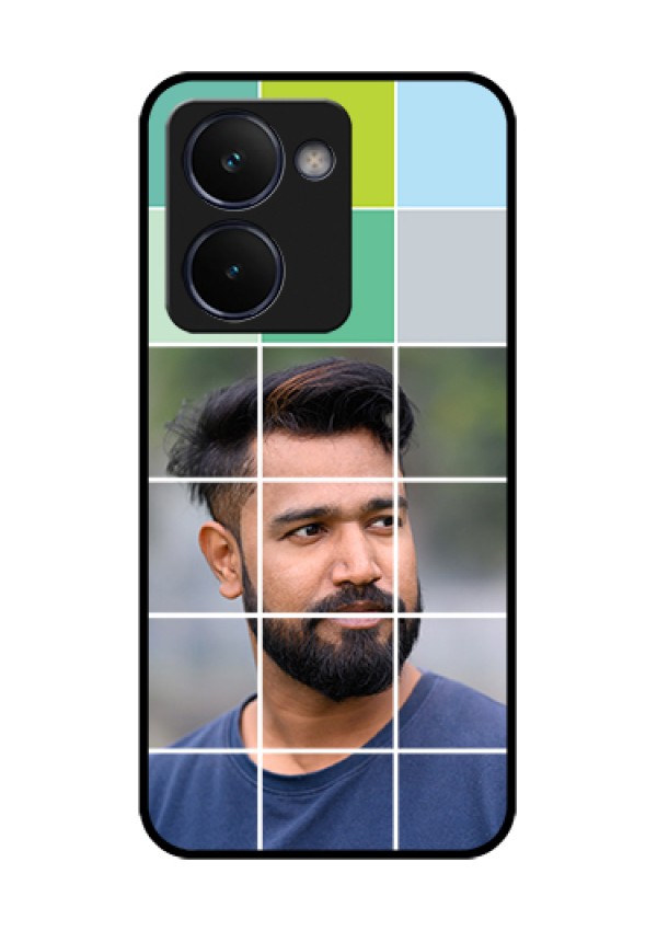 Realme P3 Ultra 5G Custom Glass Phone Case - With White Box Pattern