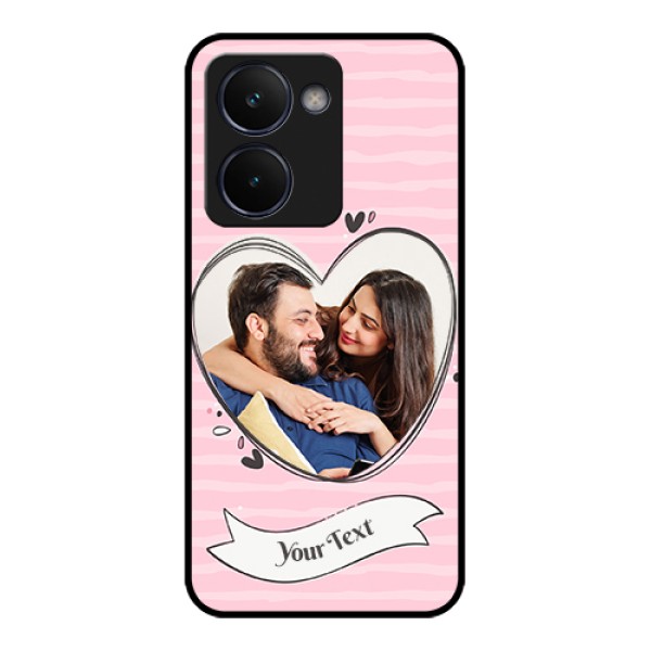 Realme P3 Ultra 5G Custom Glass Phone Case - Vintage Heart Design