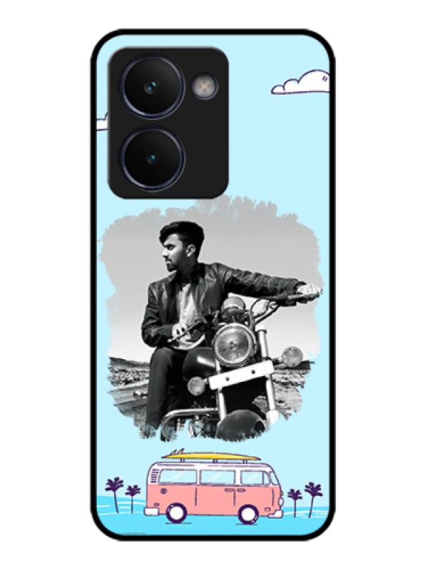 Custom Realme P3 Ultra 5G Custom Glass Phone Case - Travel & Adventure Design