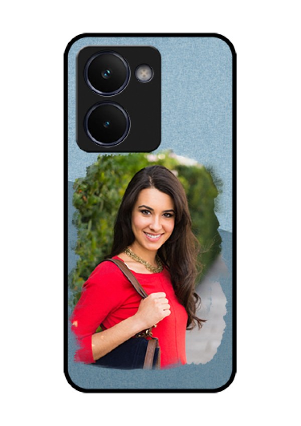 Realme P3 Ultra 5G Custom Glass Phone Case - Grunge Line Art Design