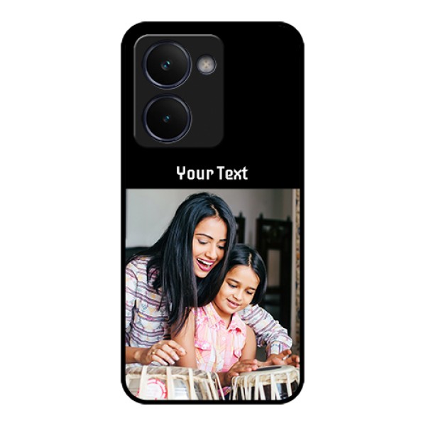 Realme P3 Ultra 5G Custom Glass Phone Case - Photo With Name Design