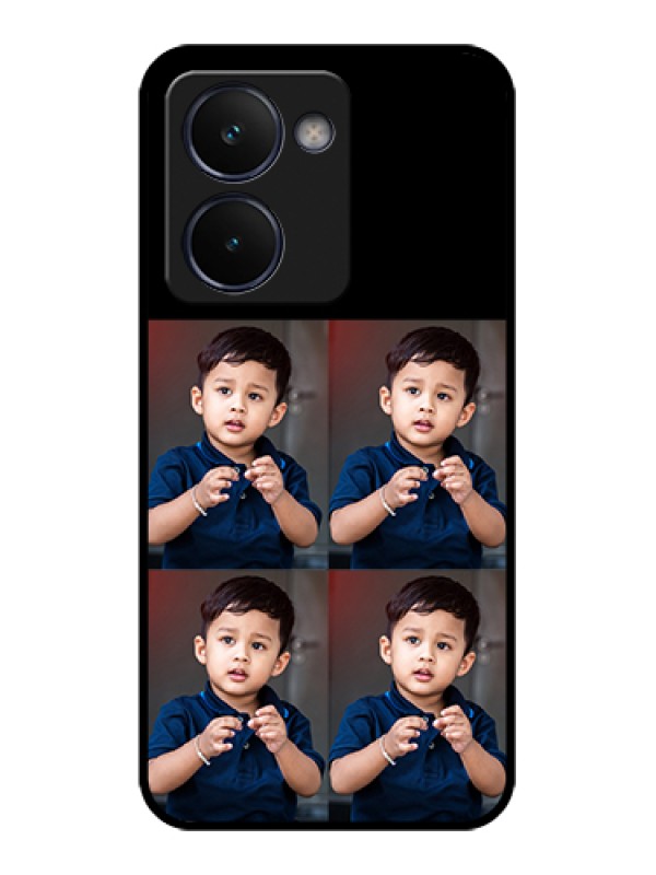 Custom Realme P3 Ultra 5G Custom Glass Phone Case - 4 Image Holder Design