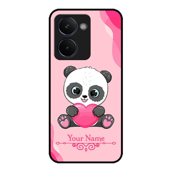 Realme P3 Ultra 5G Custom Glass Phone Case - Cute Panda Design