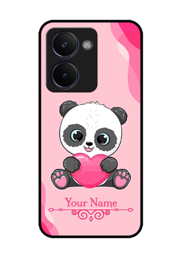 Realme P3 Ultra 5G Custom Glass Phone Case - Cute Panda Design