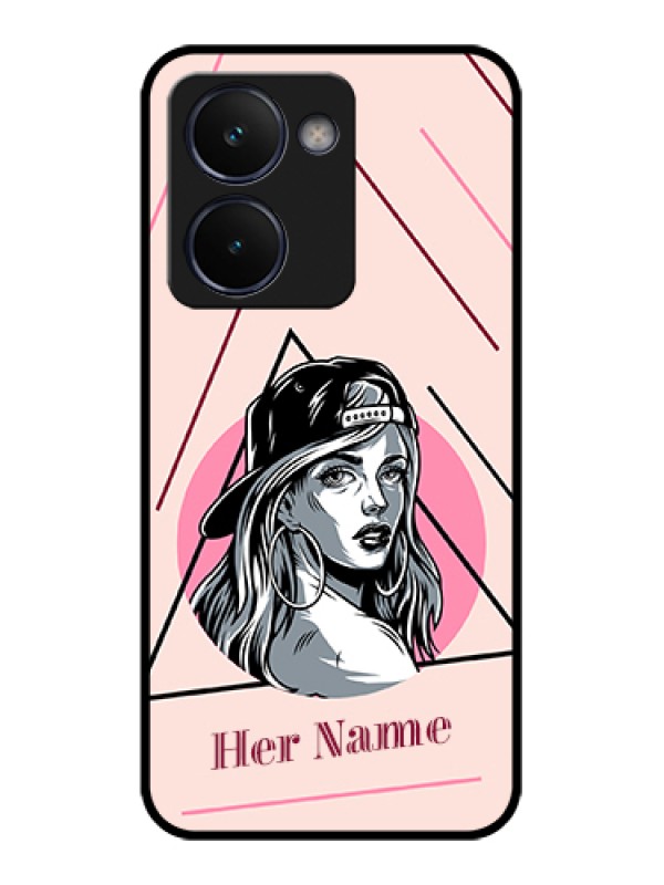 Custom Realme P3 Ultra 5G Custom Glass Phone Case - Rockstar Girl Design