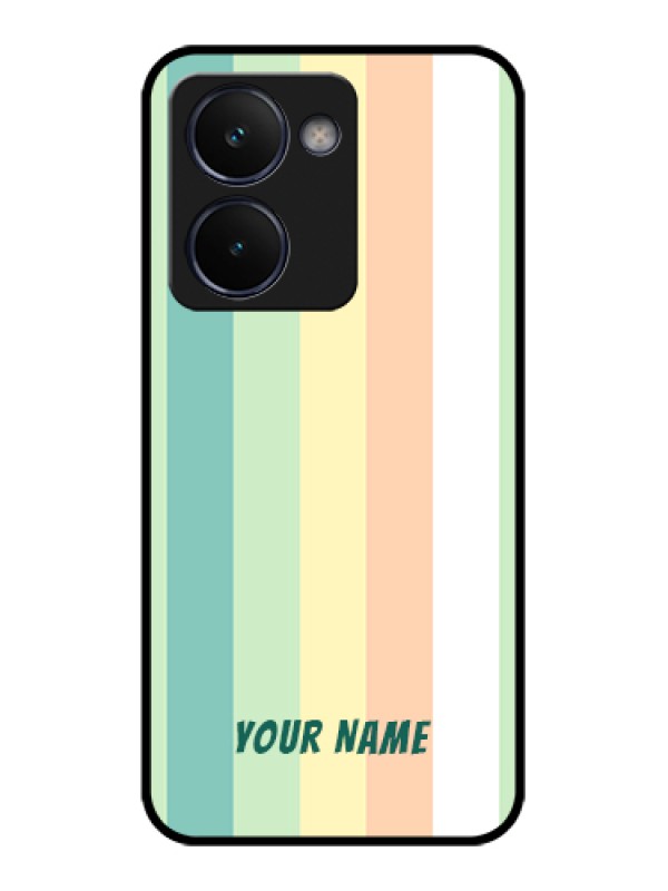 Custom Realme P3 Ultra 5G Custom Glass Phone Case - Multi - Colour Stripes Design