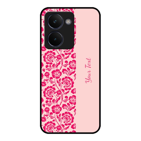 Realme P3 Ultra 5G Custom Glass Phone Case - Attractive Floral Pattern Design Realme P3 Ultra 5G Custom Glass Phone Case - Attractive Floral Pattern Design