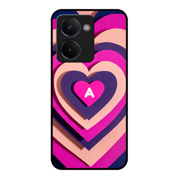 Realme P3 Ultra 5G Custom Glass Phone Case - Cute Heart Pattern Design Realme P3 Ultra 5G Custom Glass Phone Case - Cute Heart Pattern Design