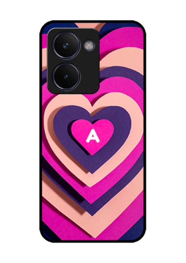 Realme P3 Ultra 5G Custom Glass Phone Case - Cute Heart Pattern Design