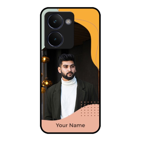 Realme P3 Ultra 5G Custom Glass Phone Case - Tri - Coloured Overlay Design Realme P3 Ultra 5G Custom Glass Phone Case - Tri - Coloured Overlay Design