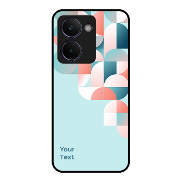 Realme P3 Ultra 5G Custom Glass Phone Case - Stylish Semi - Circle Pattern Design Realme P3 Ultra 5G Custom Glass Phone Case - Stylish Semi - Circle Pattern Design