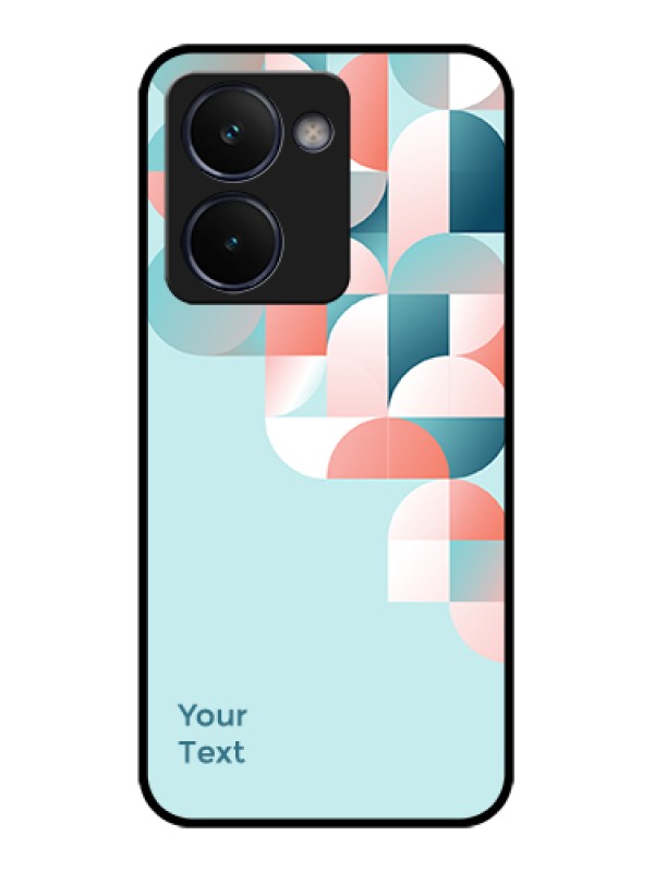 Custom Realme P3 Ultra 5G Custom Glass Phone Case - Stylish Semi - Circle Pattern Design