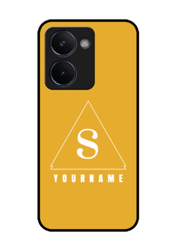 Realme P3 Ultra 5G Custom Glass Phone Case - Simple Triangle Design