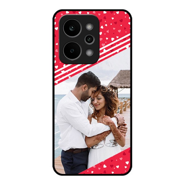 Realme P4 Power 5G Custom Glass Phone Case - Valentines Gift Design