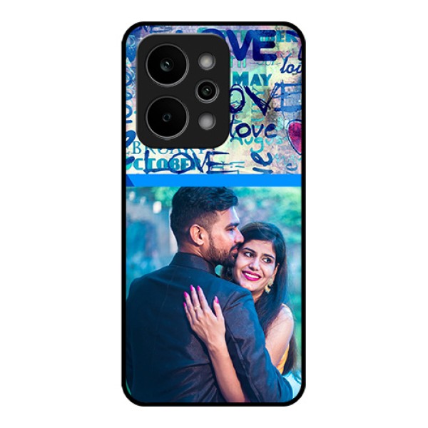 Realme P4 Power 5G Custom Glass Phone Case - Colorful Love Design
