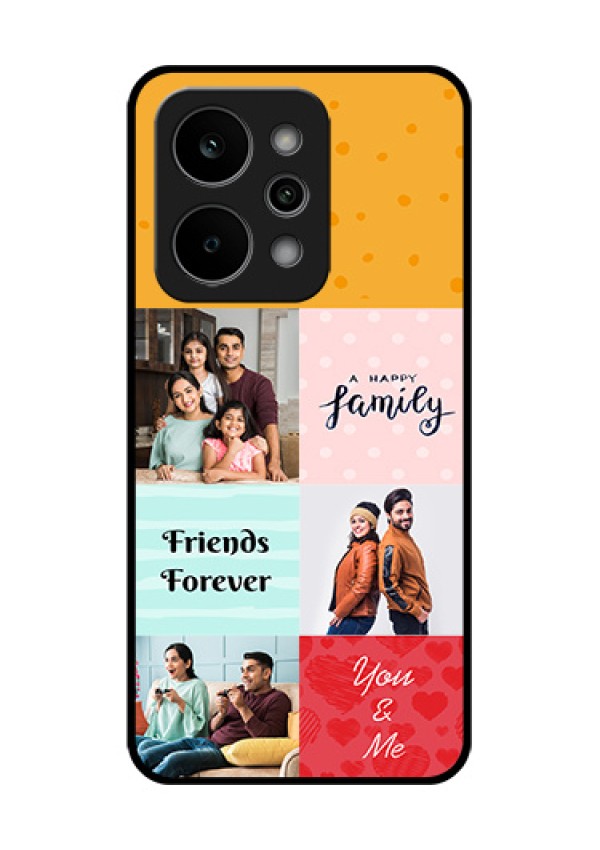 Realme P4 Power 5G Custom Glass Phone Case - Images With Quotes Design