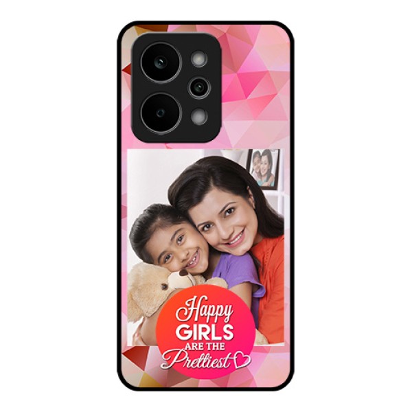 Realme P4 Power 5G Custom Glass Phone Case - Abstract Triangle Design