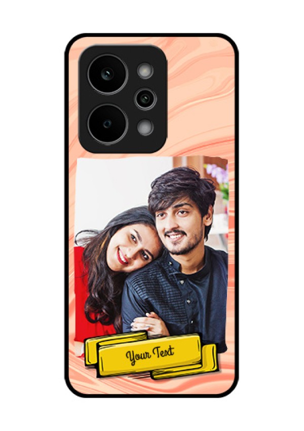 Realme P4 Power 5G Custom Glass Phone Case - Marble Texture Design