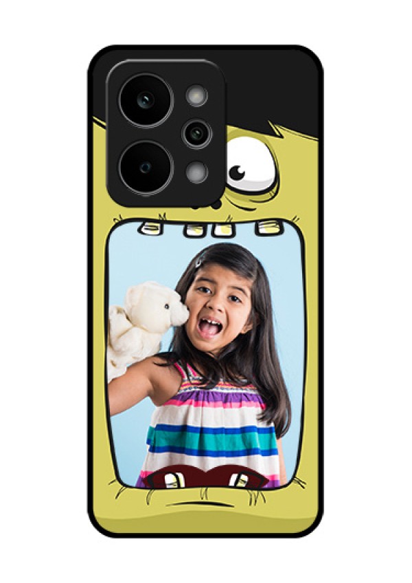 Realme P4 Power 5G Custom Glass Phone Case - Cartoon Monster Back Case Design