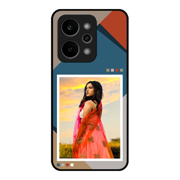 Realme P4 Power 5G Custom Glass Phone Case - Retro Color Pallet Design Realme P4 Power 5G Custom Glass Phone Case - Retro Color Pallet Design