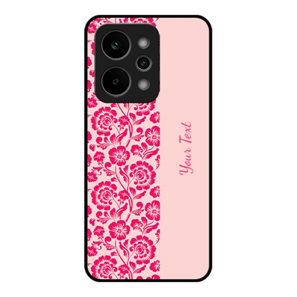 Realme P4 Power 5G Custom Glass Phone Case - Attractive Floral Pattern Design Realme P4 Power 5G Custom Glass Phone Case - Attractive Floral Pattern Design