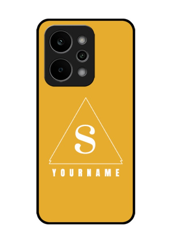 Realme P4 Power 5G Custom Glass Phone Case - Simple Triangle Design