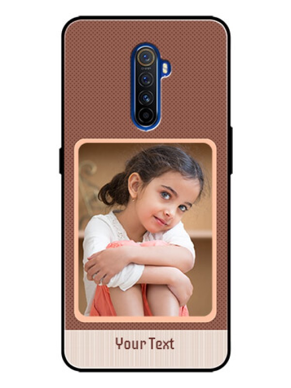 Custom Realme X2 Pro Custom Glass Phone Case  - Simple Pic Upload Design