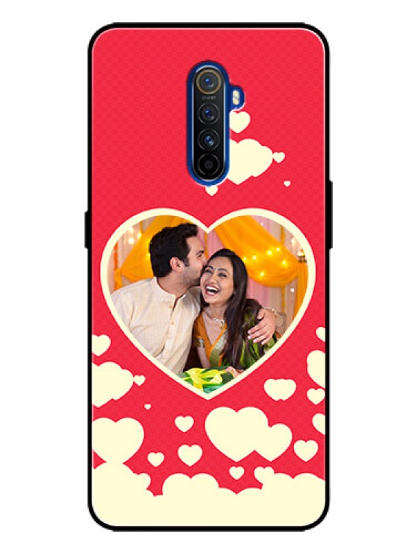 Custom Realme X2 Pro Custom Glass Mobile Case  - Love Symbols Phone Cover Design