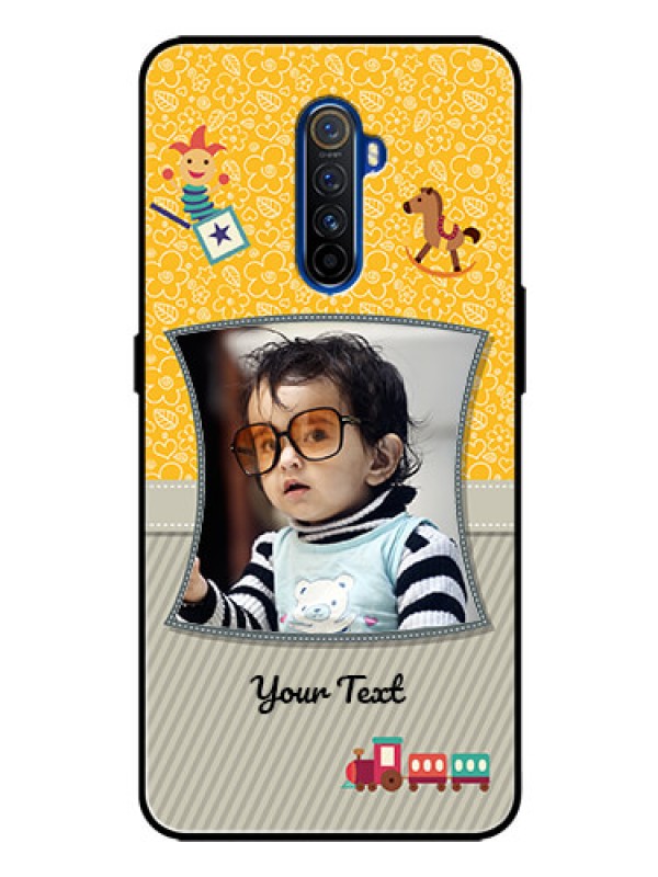 Custom Realme X2 Pro Personalized Glass Phone Case  - Baby Picture Upload Design