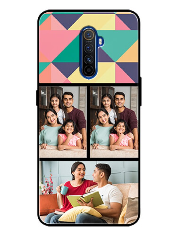 Custom Realme X2 Pro Custom Glass Phone Case  - Bulk Pic Upload Design