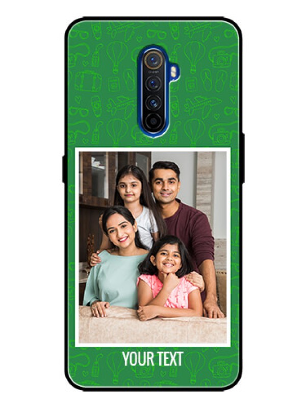 Custom Realme X2 Pro Personalized Glass Phone Case  - Picture Upload Design