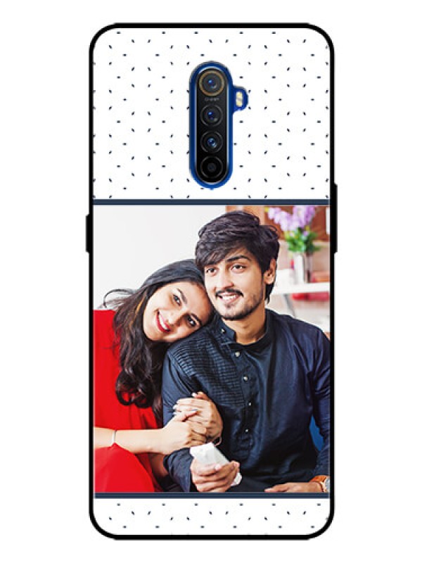 Custom Realme X2 Pro Personalized Glass Phone Case  - Premium Dot Design
