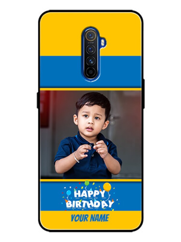 Custom Realme X2 Pro Custom Glass Mobile Case  - Birthday Wishes Design