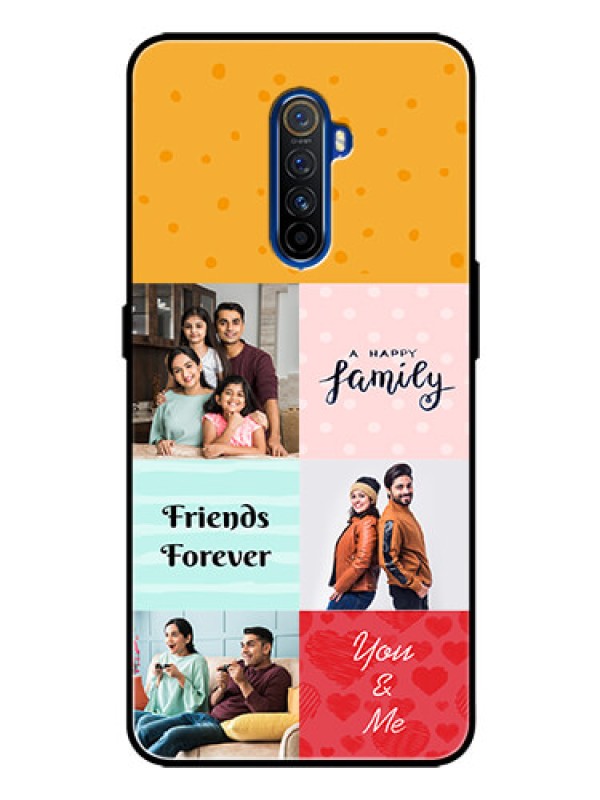 Custom Realme X2 Pro Personalized Glass Phone Case  - Images with Quotes Design