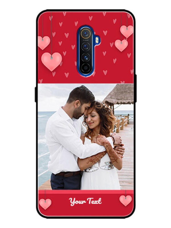 Custom Realme X2 Pro Custom Glass Phone Case  - Valentines Day Design