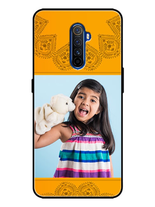 Custom Realme X2 Pro Personalized Glass Phone Case  - Photo Wedding Design 