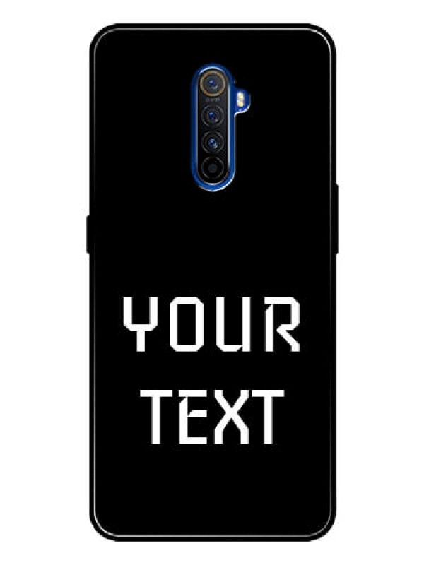 Custom Realme X2 Pro Your Name on Glass Phone Case