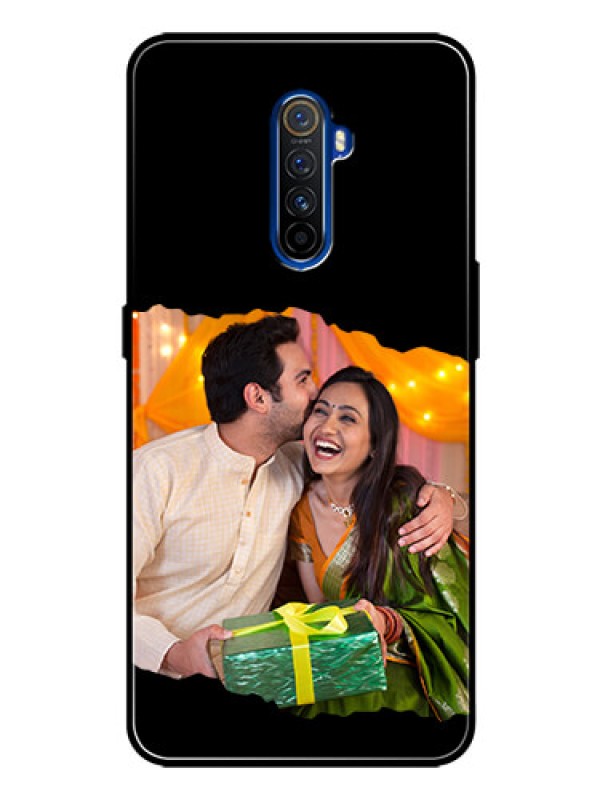 Custom Realme X2 Pro Custom Glass Phone Case - Tear-off Design